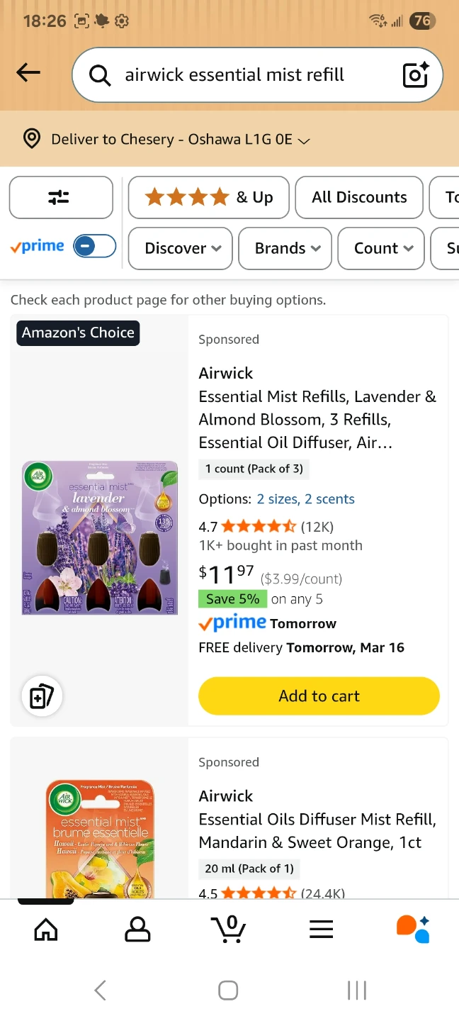 Air Wick Essential Mist Diffuser - photo 5