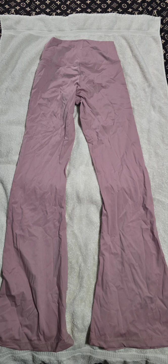 Women's Flare Leggings - Dusty Rose - photo 3