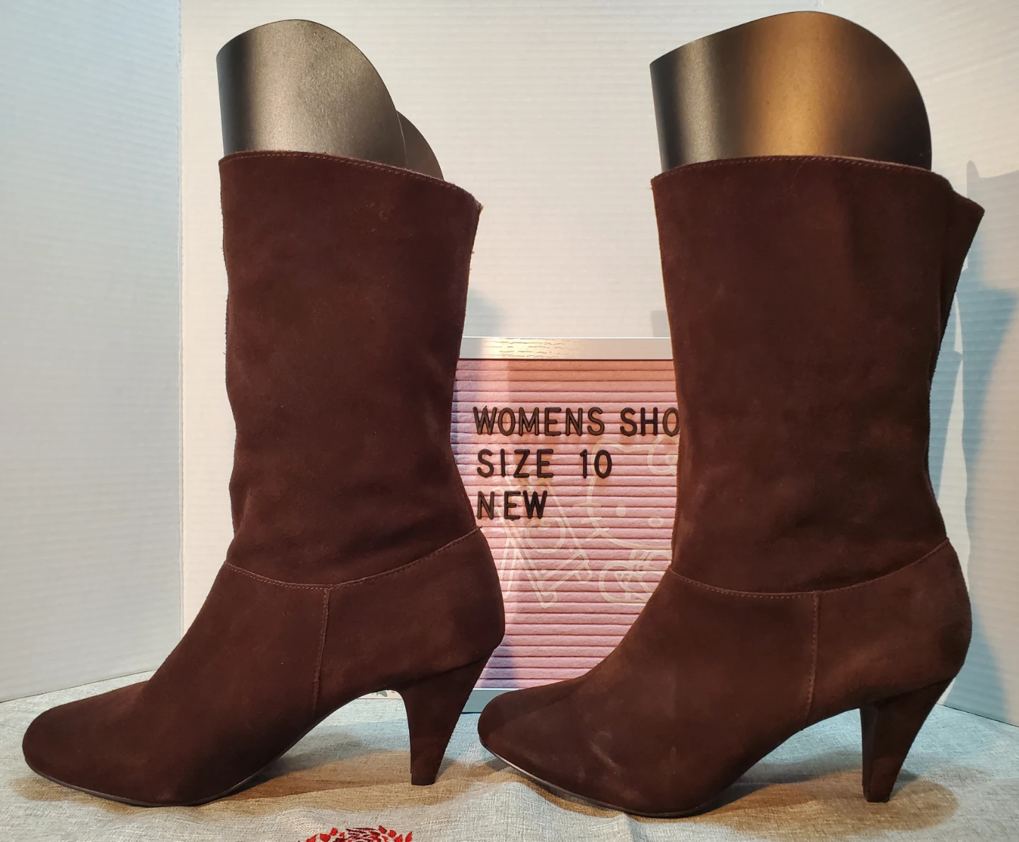 Steve Madden Women's Brown Suede Boots Size 10 - photo 5