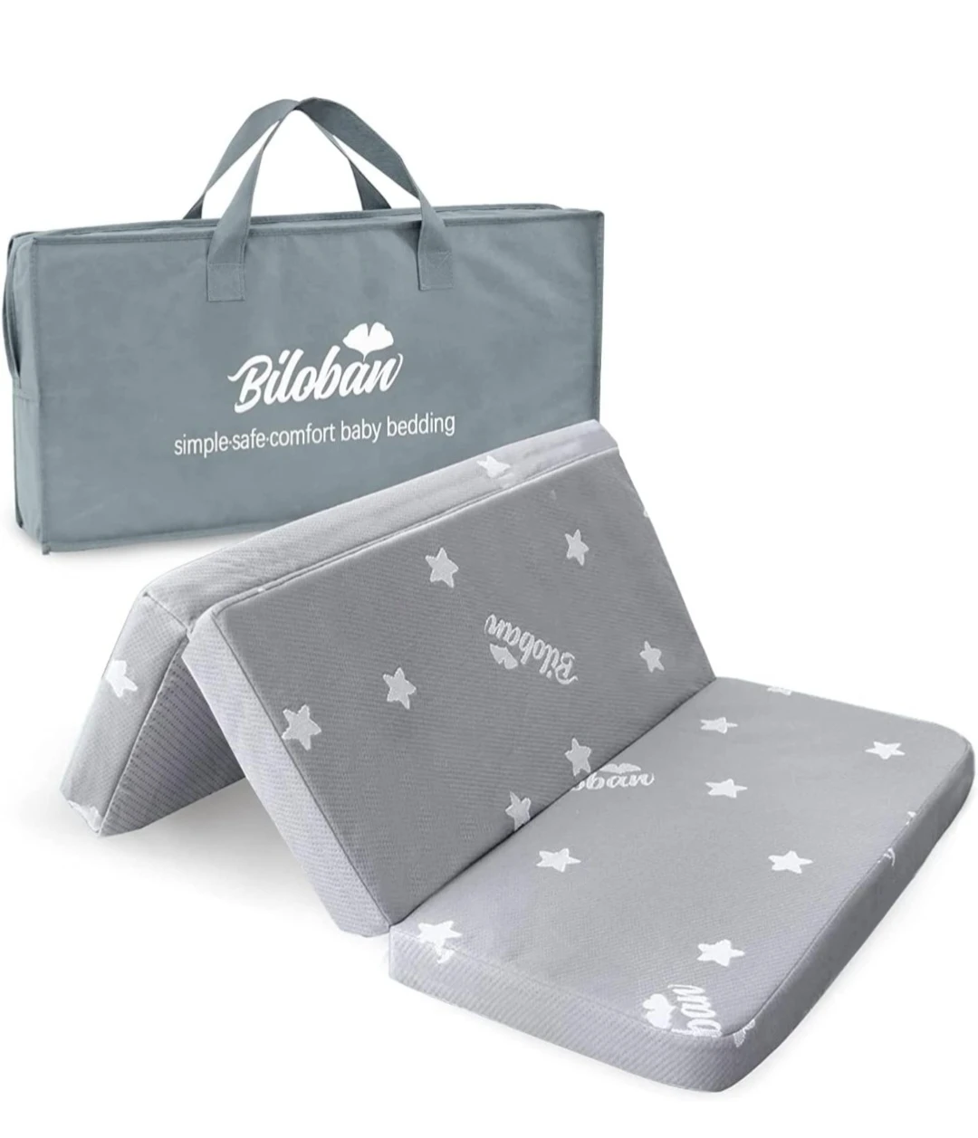 Biloban Baby Tri-Fold Play Mat with Carrying Bag - photo 3