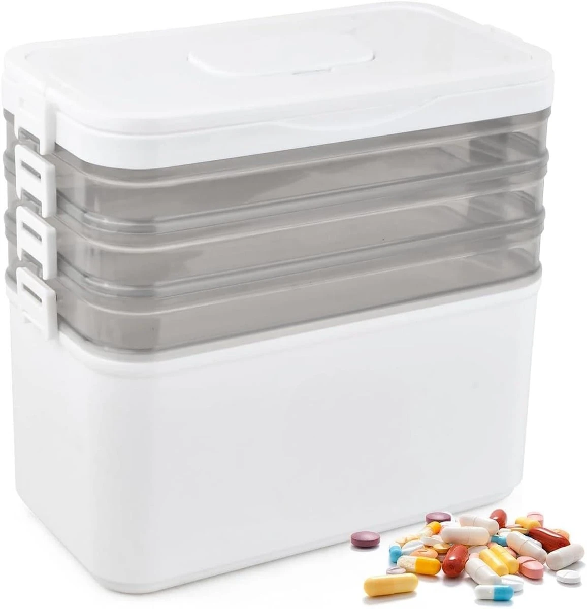 New-->Neat Storage Medical Kit Pill Organizer Box - photo 3