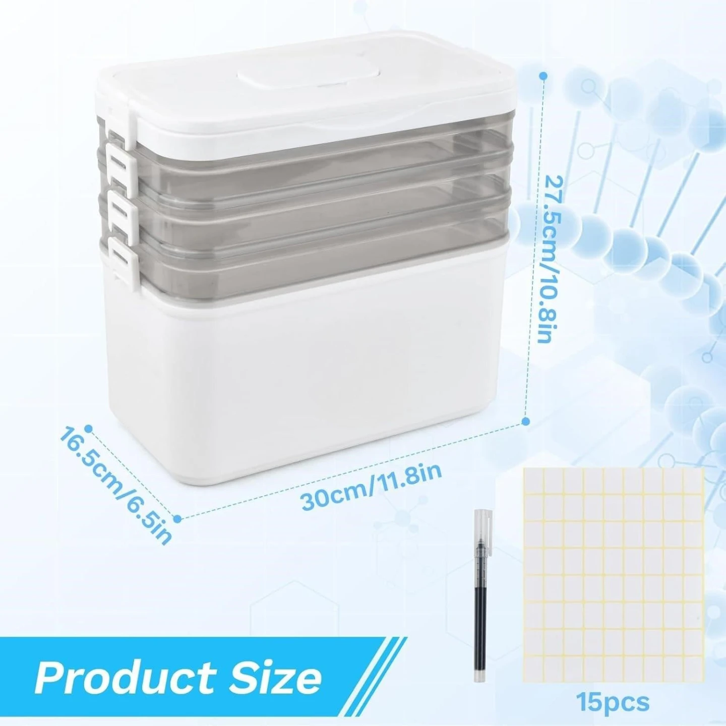 New-->Neat Storage Medical Kit Pill Organizer Box - photo 4