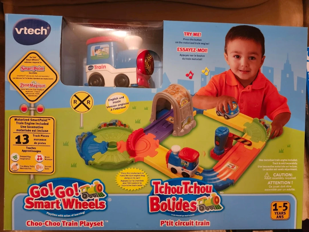 VTech Go! Go! Smart Wheels Choo-Choo Train Playset
