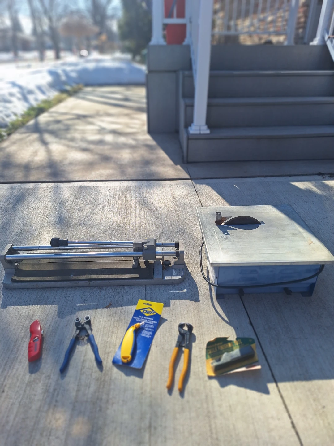 Tile Cutter and Tools Set