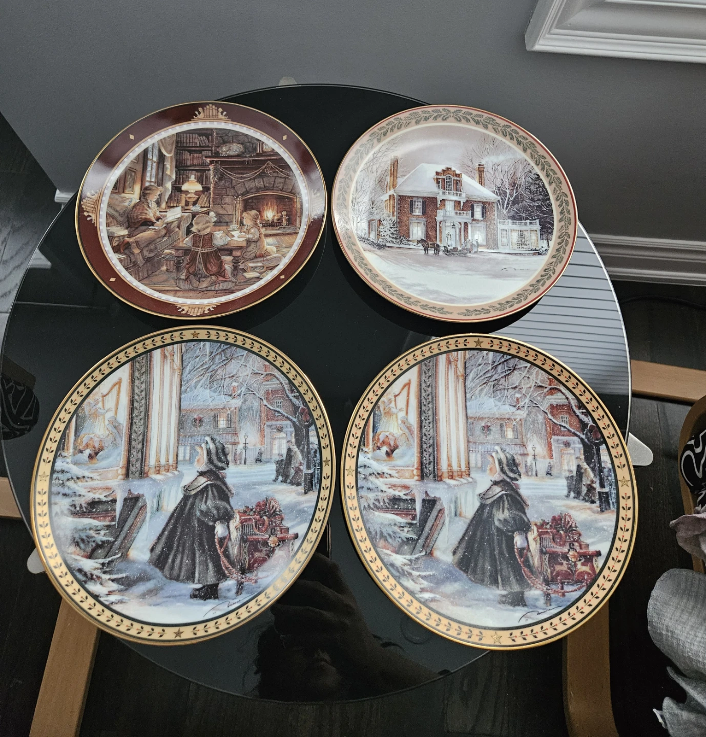 Trisha Romance Collectible Plates