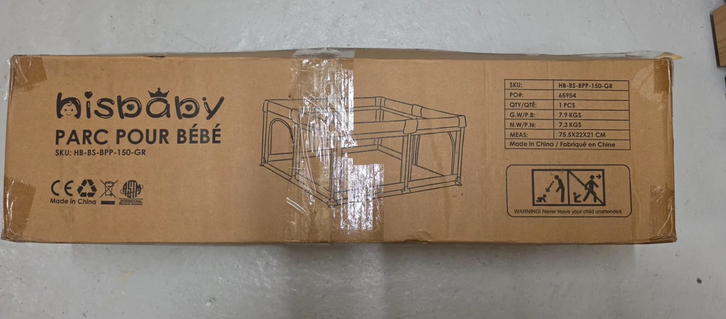 Baby Playpen with Original box-like new - photo 3