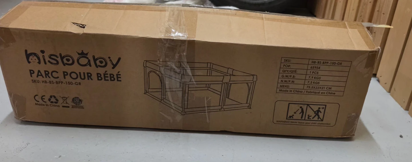 Baby Playpen with Original box-like new - photo 4