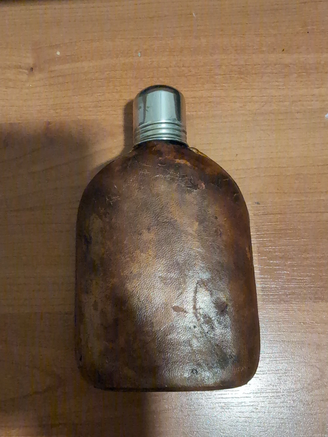 Old fashioned scouts cognac liquor bottle - photo 2