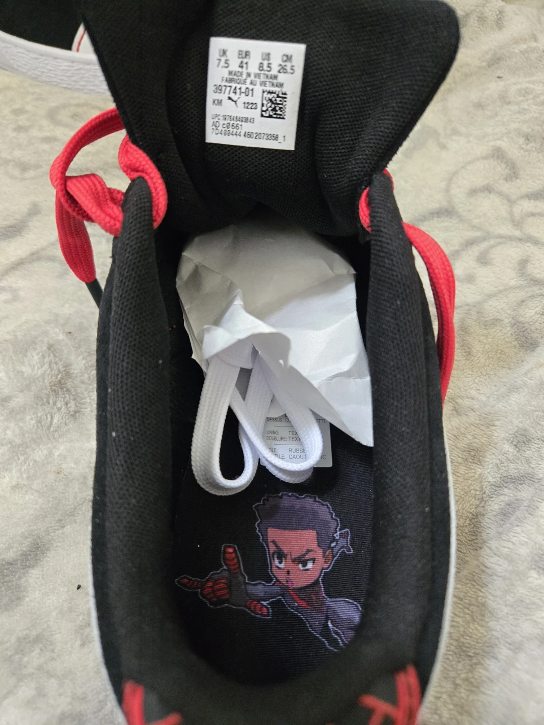 Puma Suede Marvel Miles Morales Sneakers - photo 2
