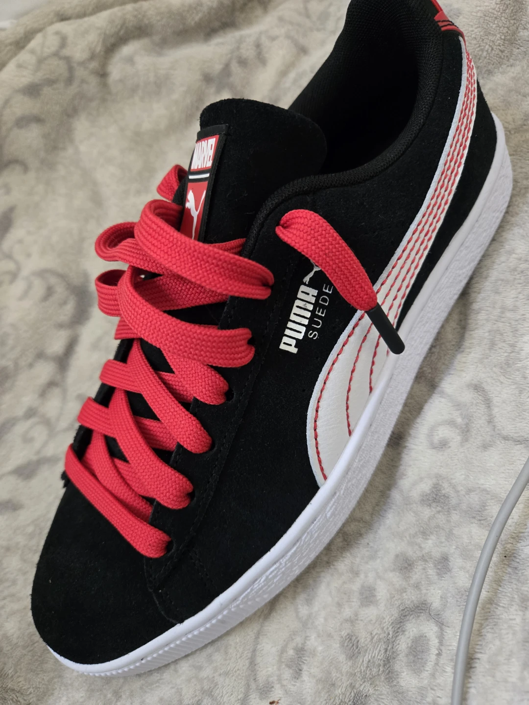 Puma Suede Marvel Miles Morales Sneakers - photo 5