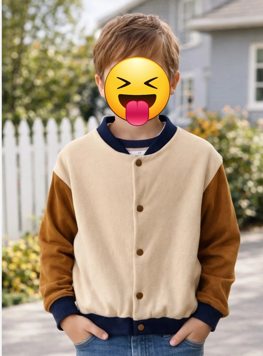 H&M Bomber Jacket - Size 6-8Y