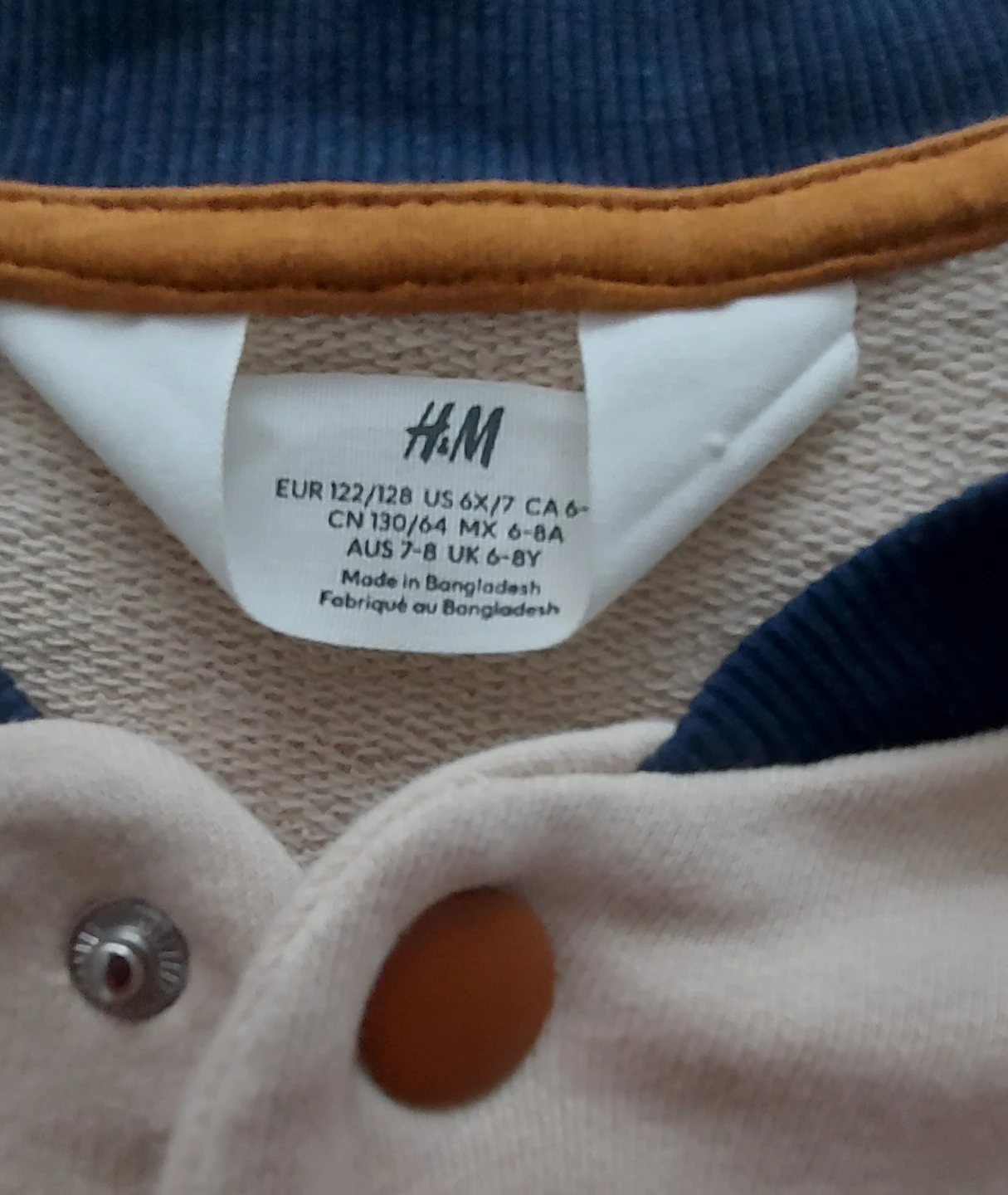 H&M Bomber Jacket - Size 6-8Y - photo 4