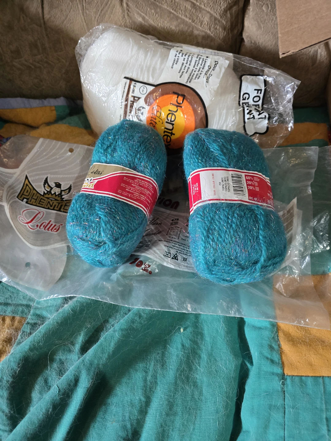 Phentx Lotus Yarn - Teal