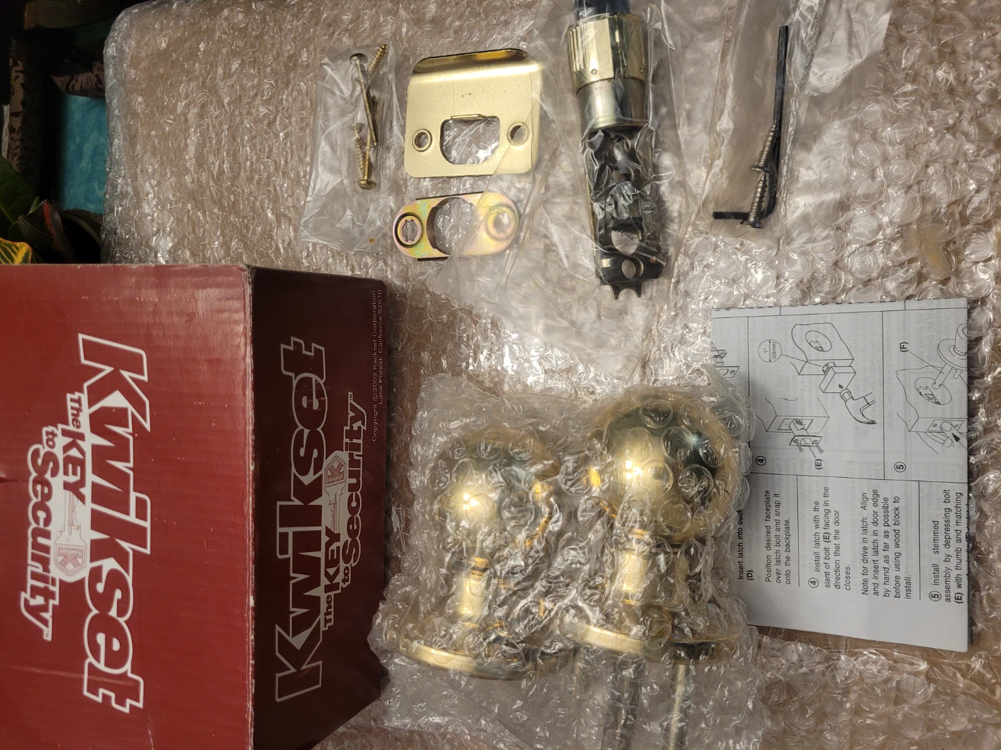 Kwikset Maximum Security Door Lockset