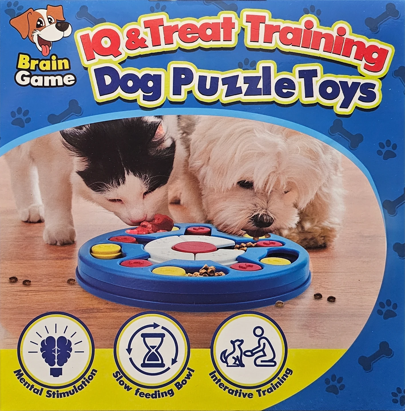 🐶🐱 Interactive Pet Puzzle Toy