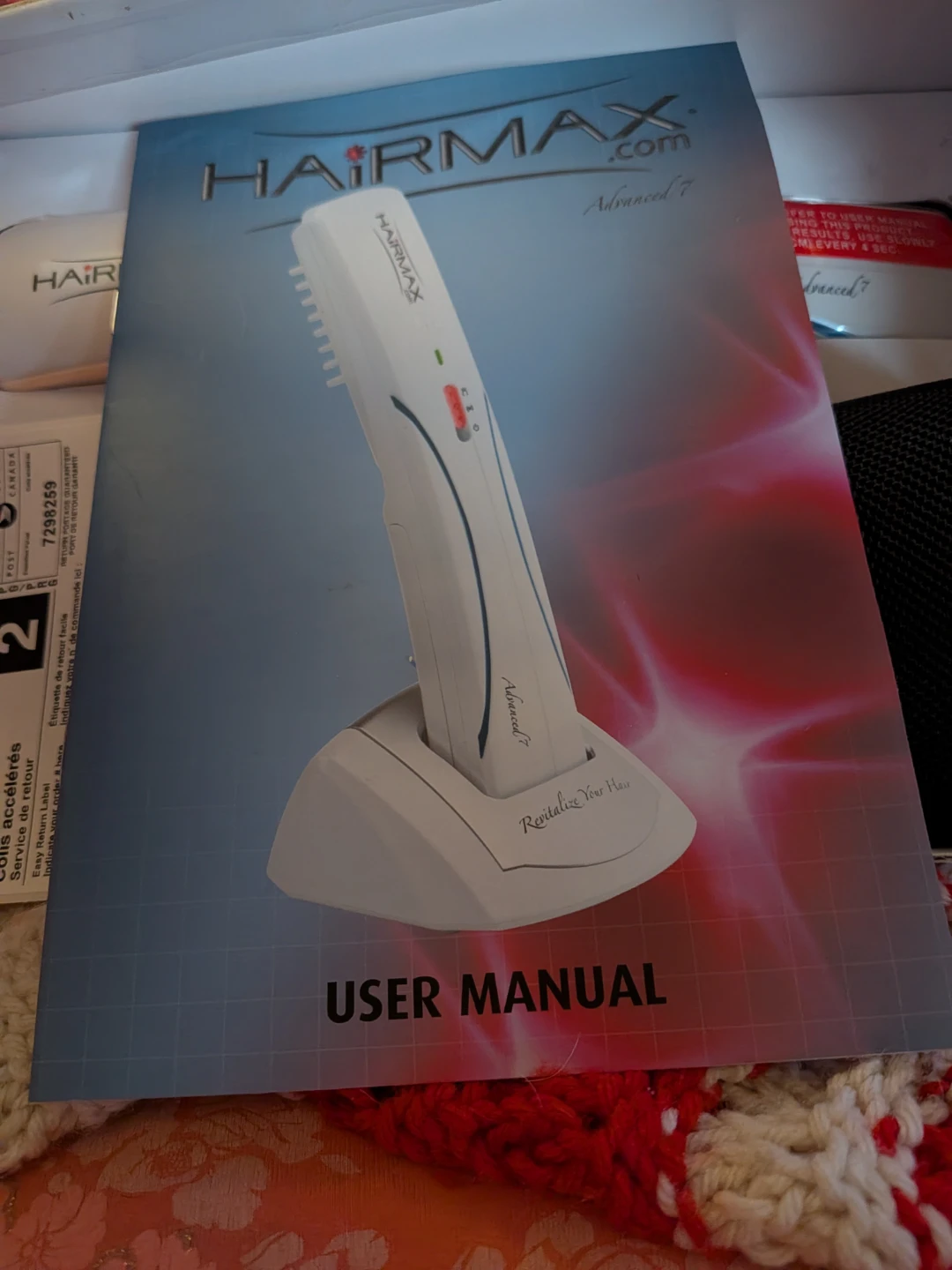 HairMax Advanced 7 Hair Growth Laser Comb