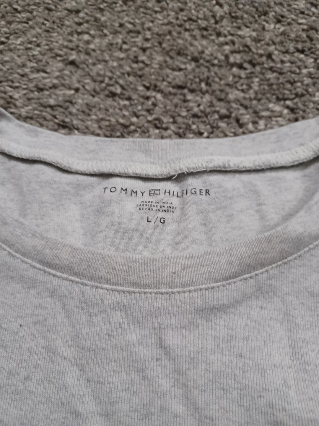 Tommy Hilfiger Long Sleeve T-Shirt - Grey - Size L/G - photo 2