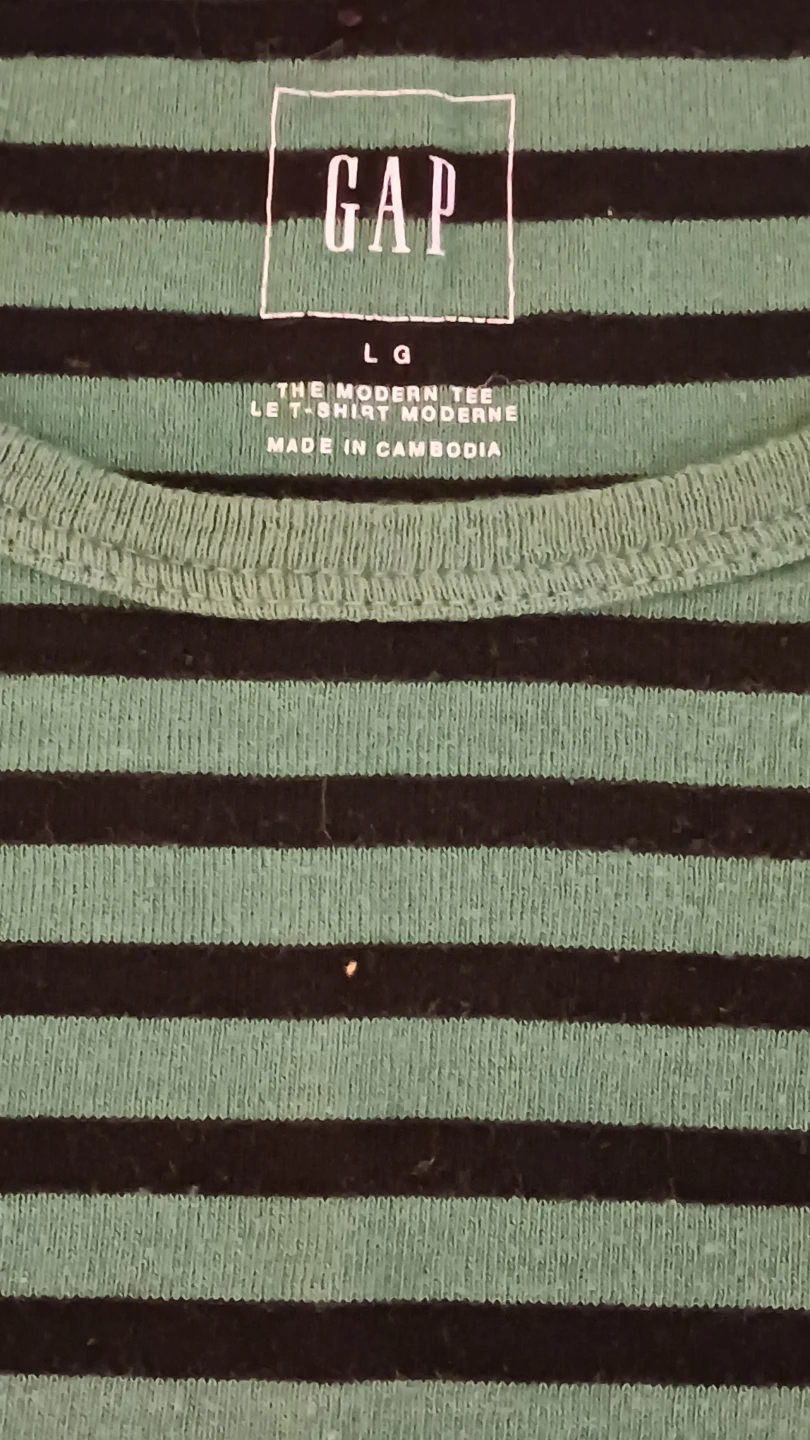 GAP Striped Long Sleeve T-Shirt - photo 2