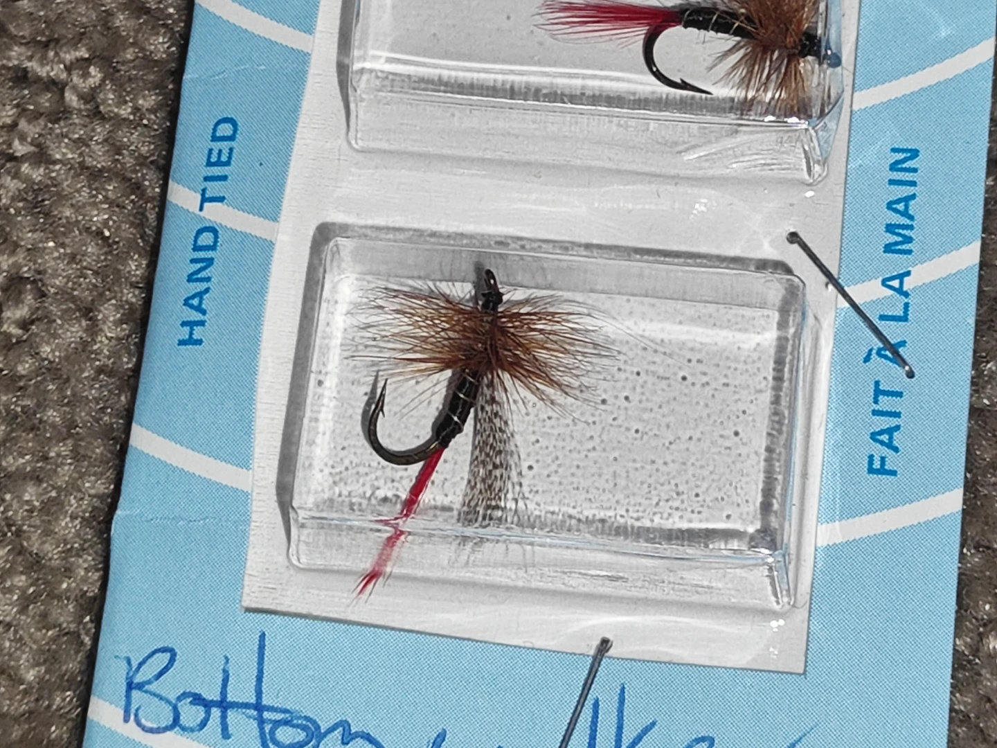 New Fishing Hand-Tied Dry Trout Flies (4 Total) - photo 3