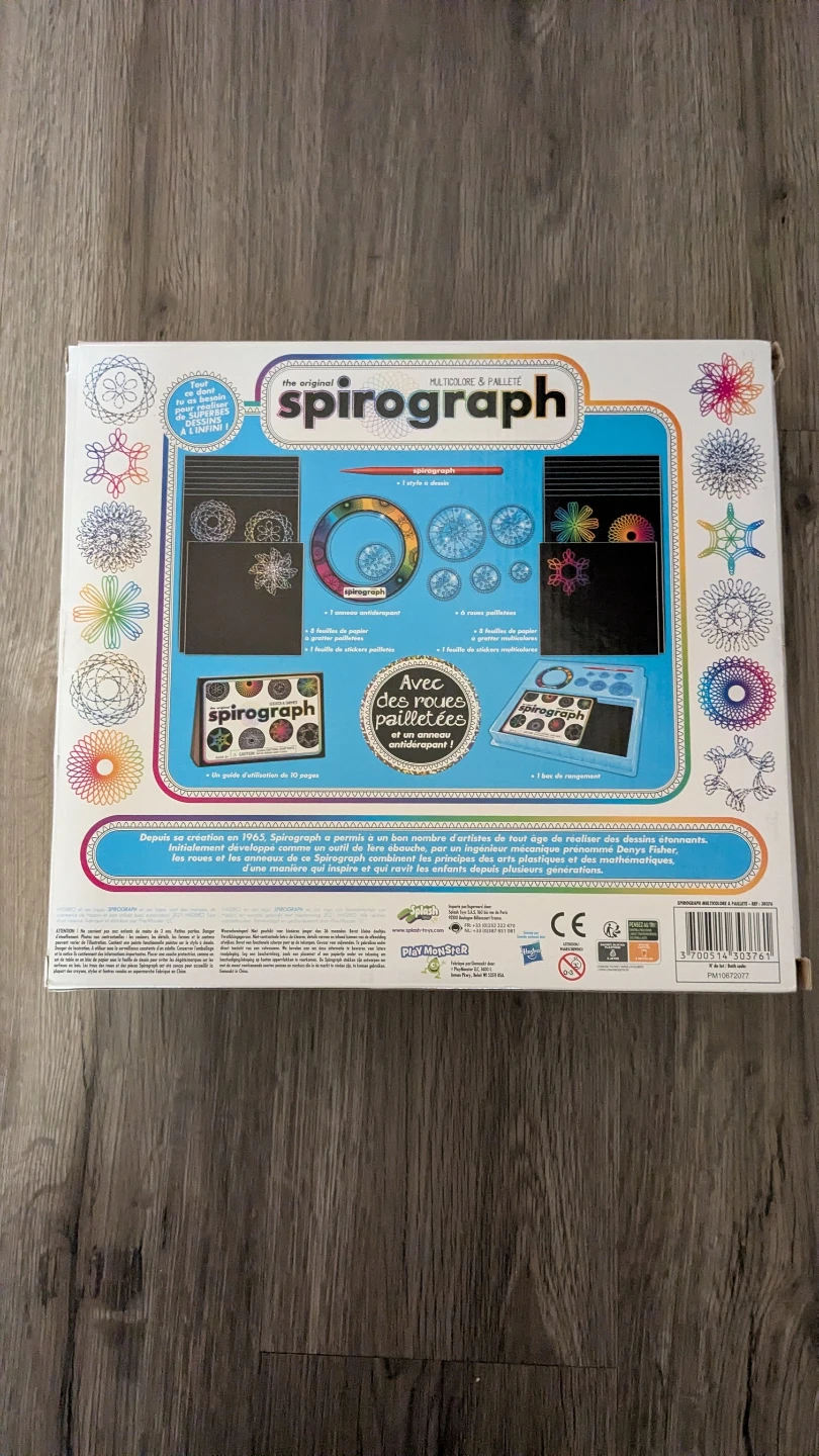 Spirograph Original Multicolore & Pailleté Drawing Set - photo 2