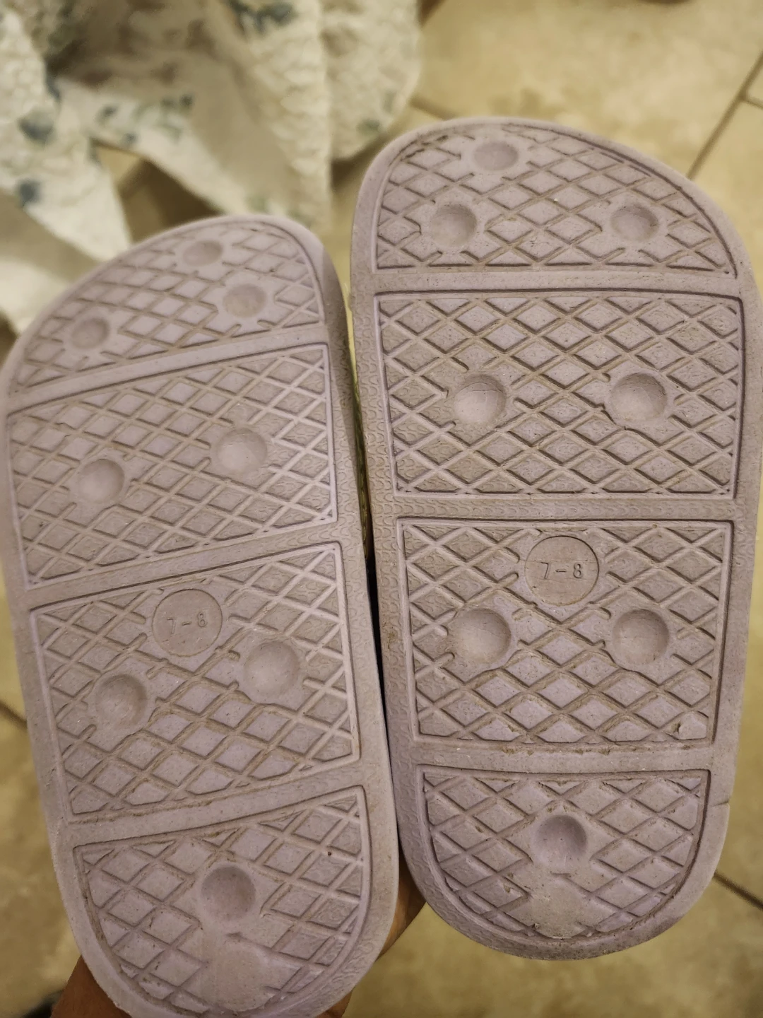 Kids Mermaid Slide Sandals Size 7-8 - photo 2