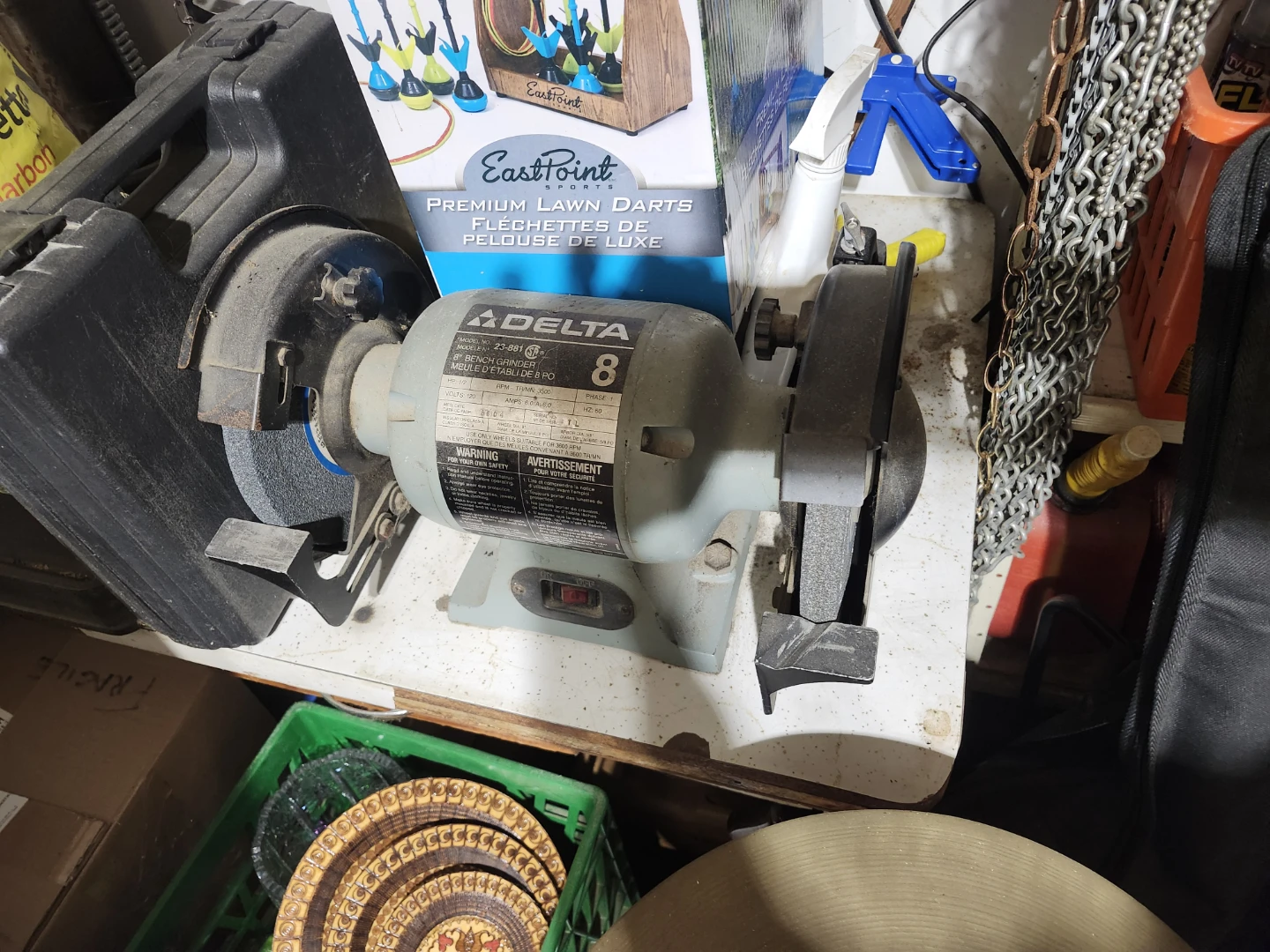 Delta 8" Bench Grinder 3500 RPM
