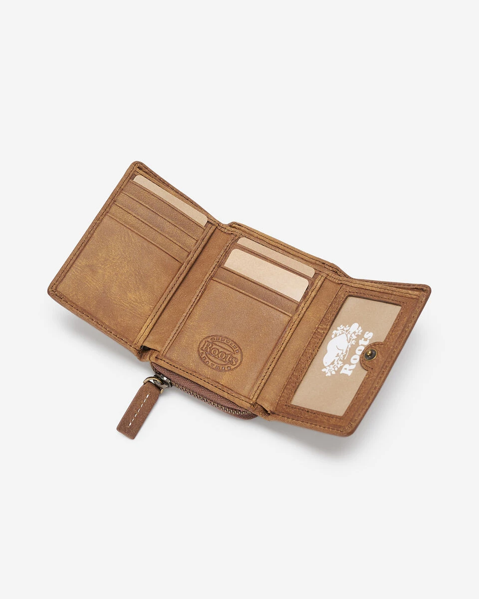 Roots Tri-Fold Clutch Tribe Wallet - photo 2