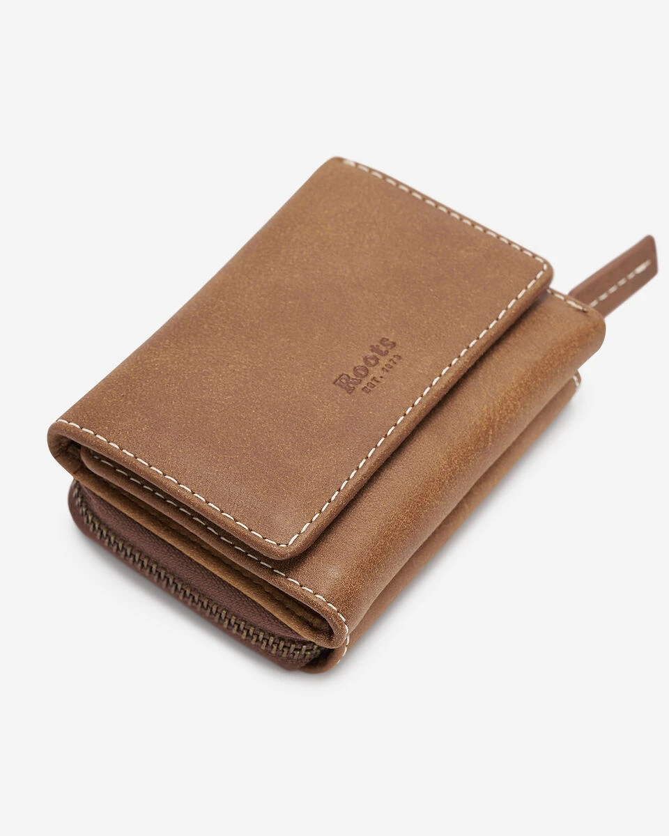Roots Tri-Fold Clutch Tribe Wallet - photo 5