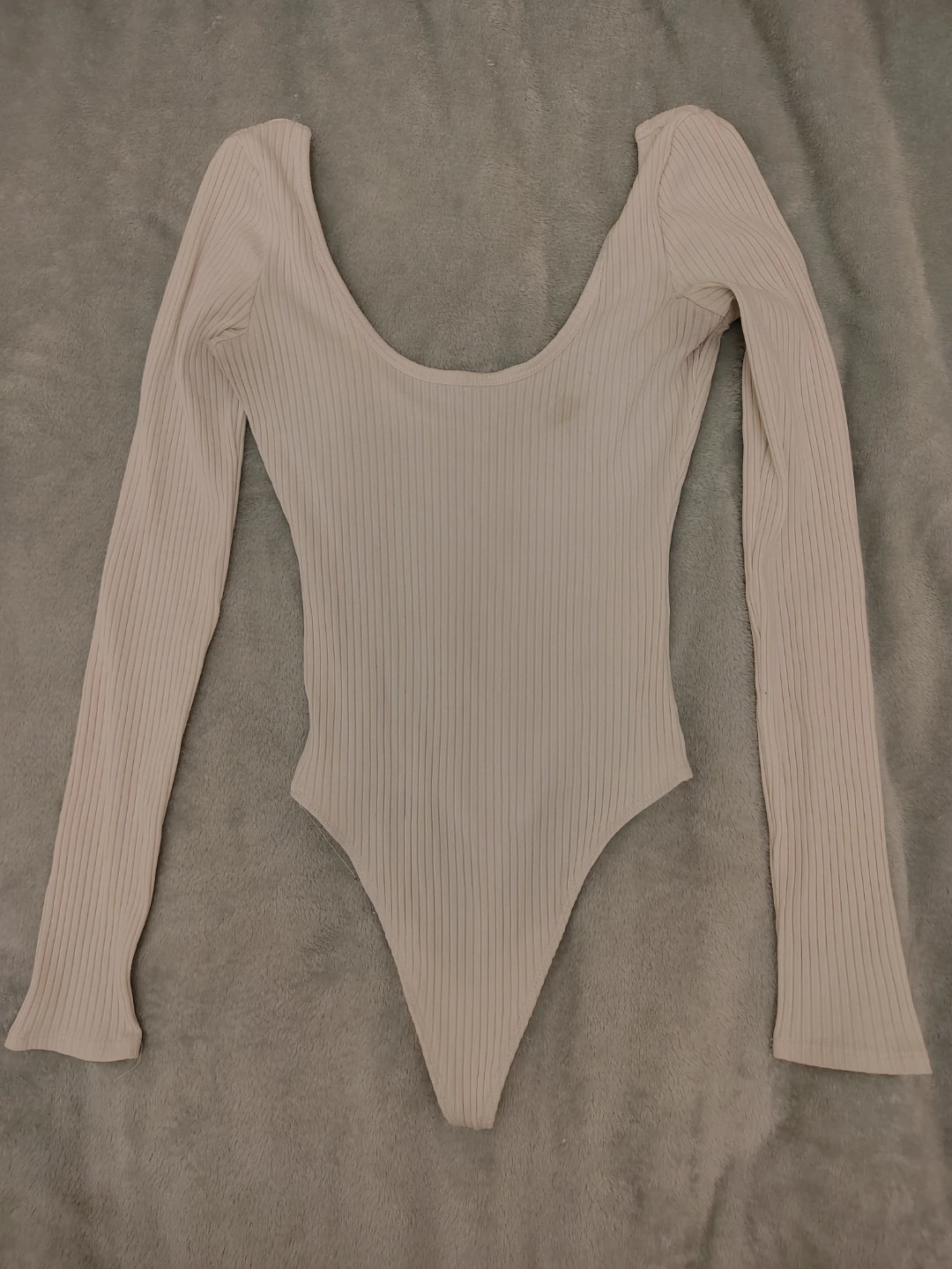 Wilfred Free Ribbed Long Sleeve Bodysuit - XS