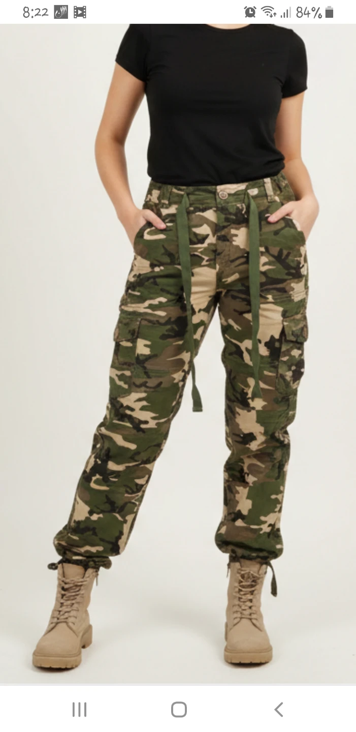 Camouflage Cargo Pants - photo 2