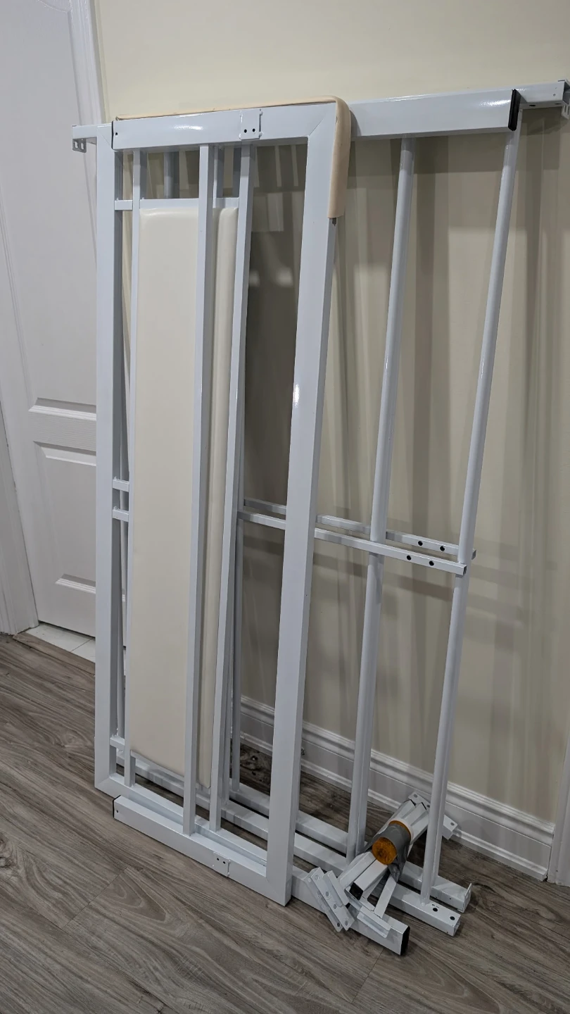 White Metal Bed Frame - photo 3