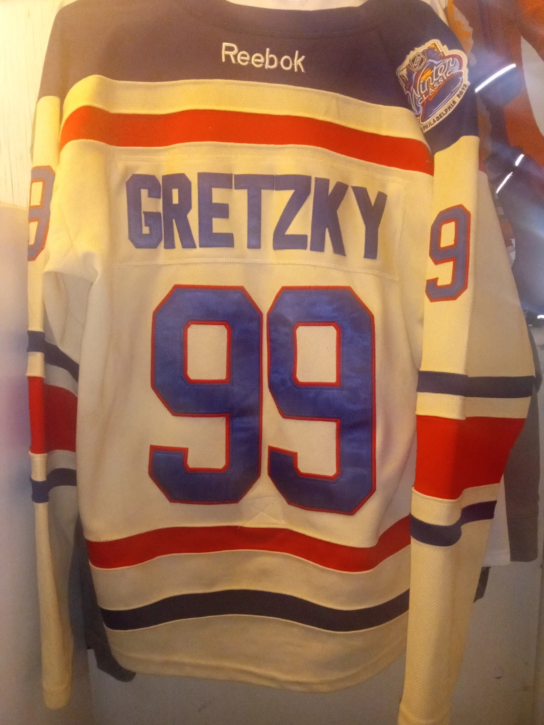 Reebok Wayne Gretzky New York Rangers Hockey Jersey #99