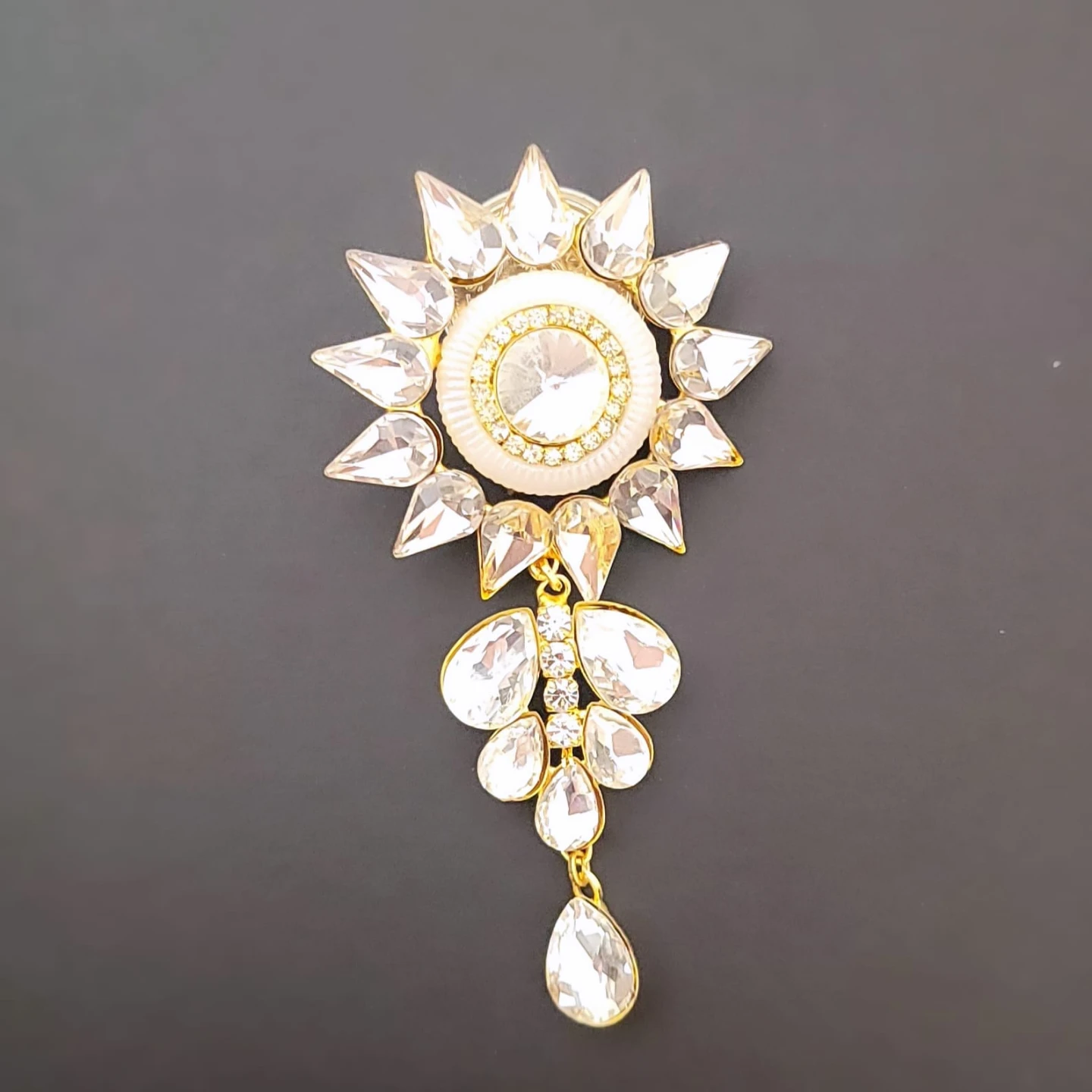Hair Accessory with Rhinestones