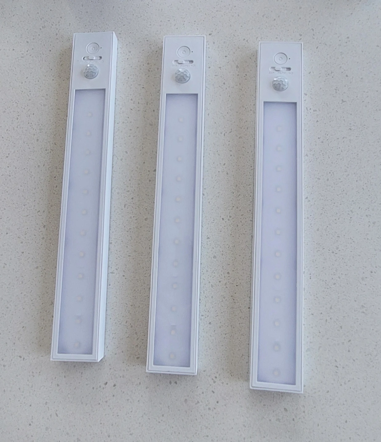 Motion Sensor LED Light Bar - 3 Pack