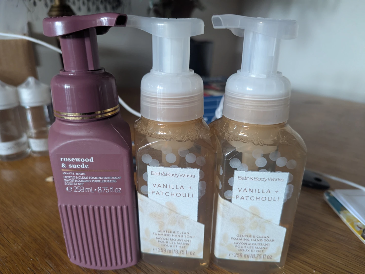 Bath body works hand foaming soaps