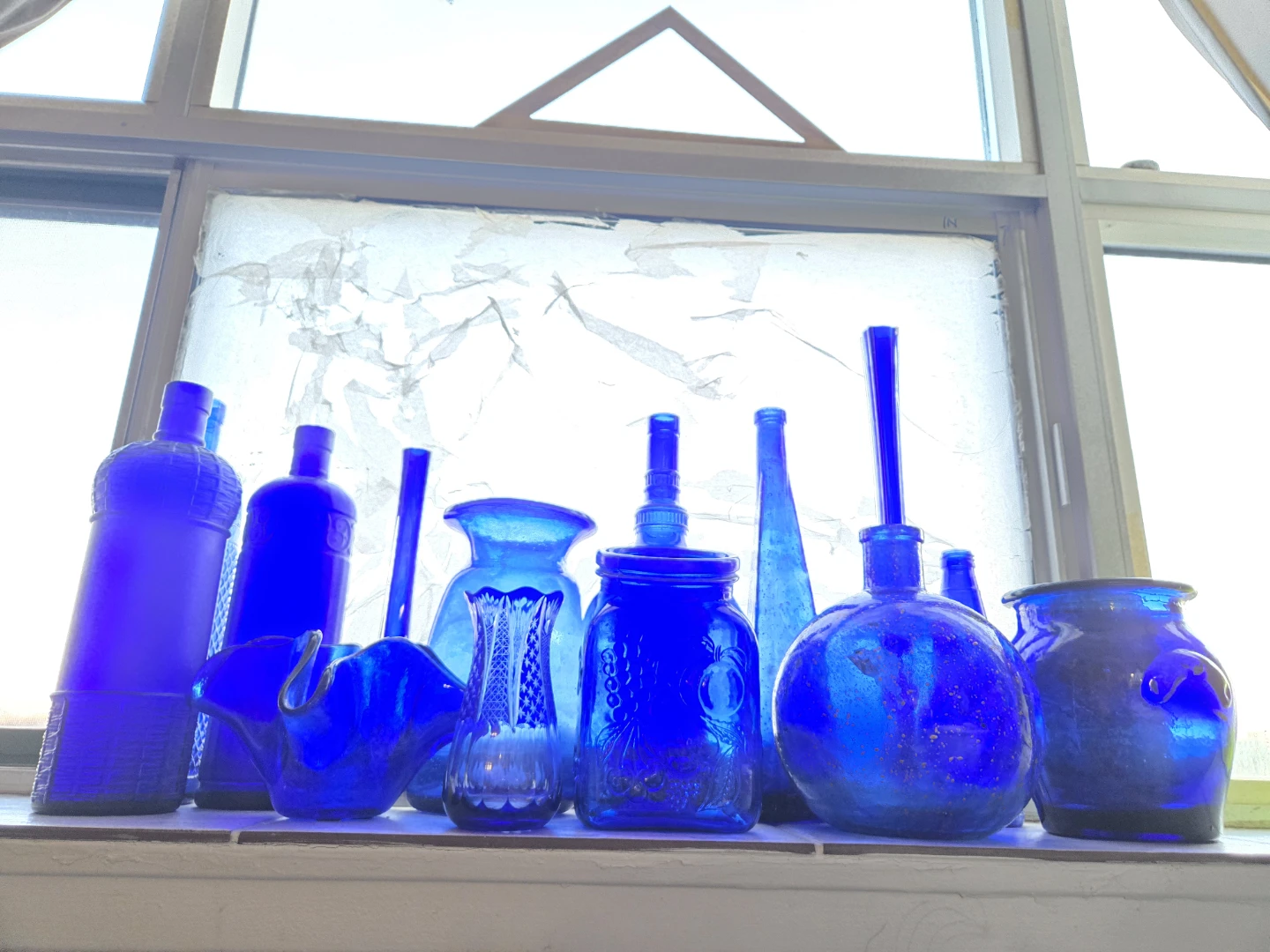 Blue Glass Collection
