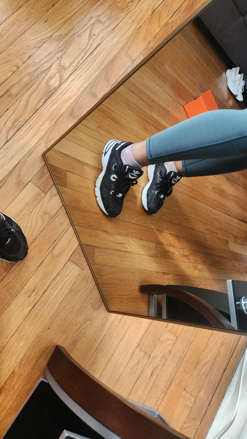  Adidas Astir sneakers in the Core Black and Cloud White - photo 2