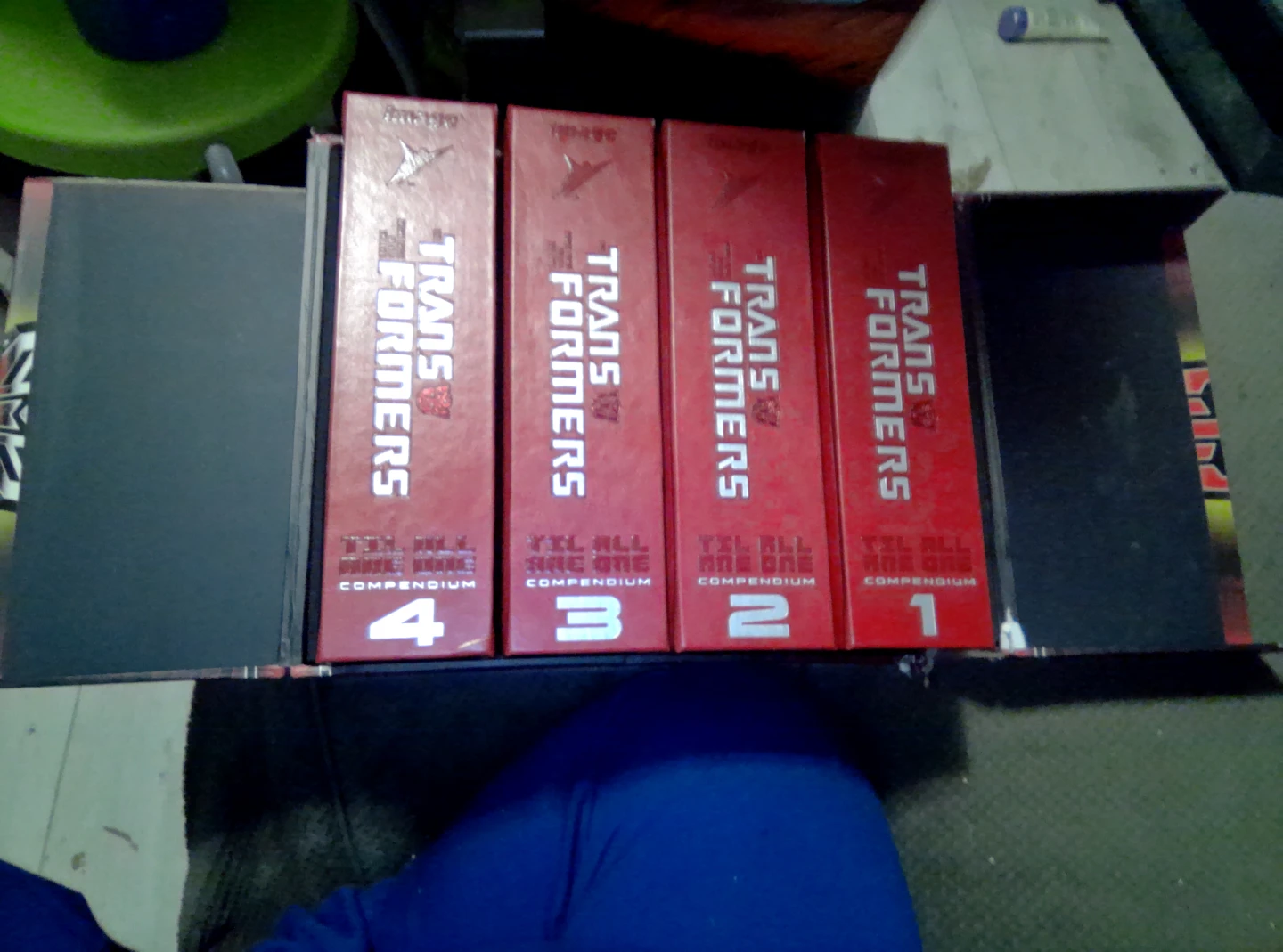 Transformers Compendium Books 1-4 Box Set