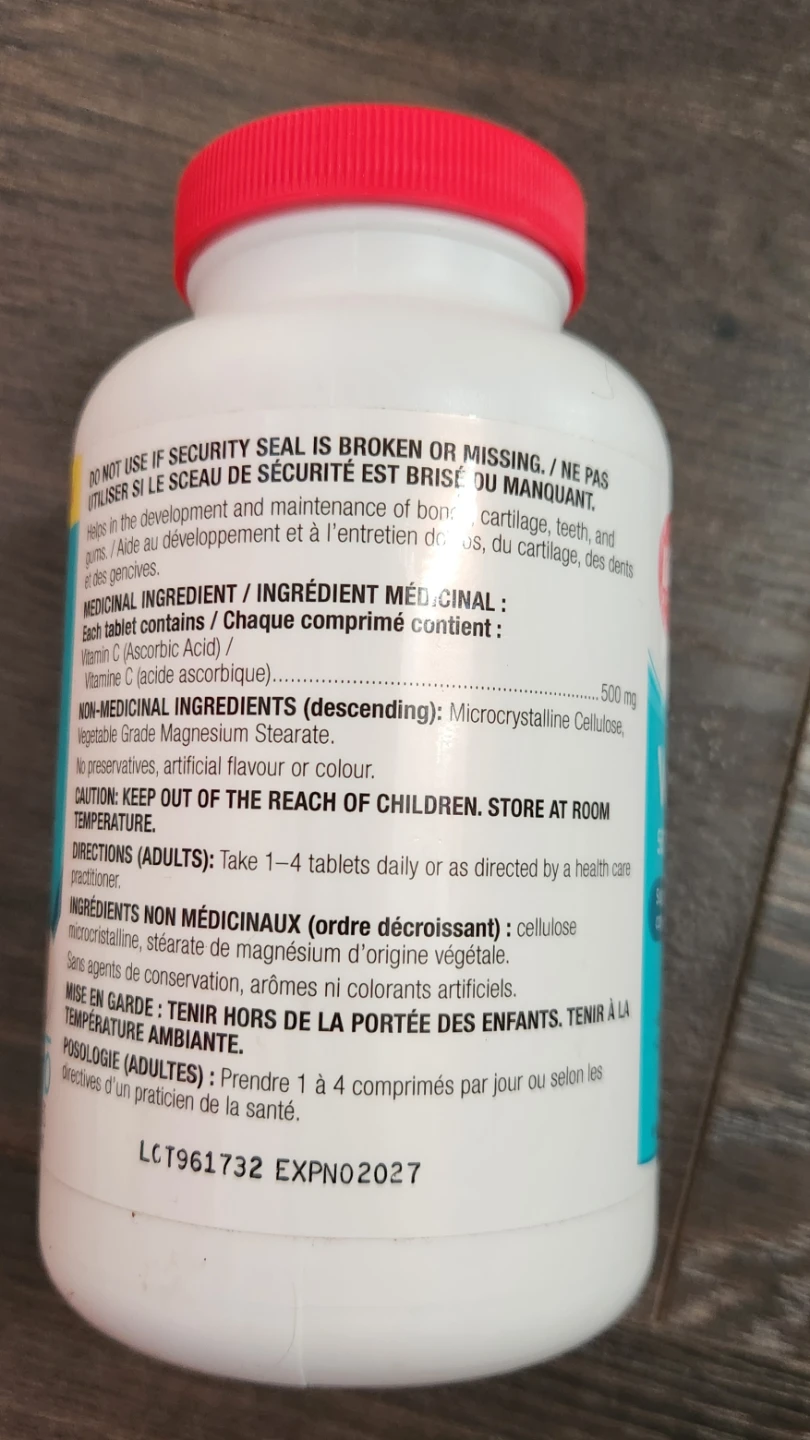 Life Brand Vitamin C 500 mg - photo 2