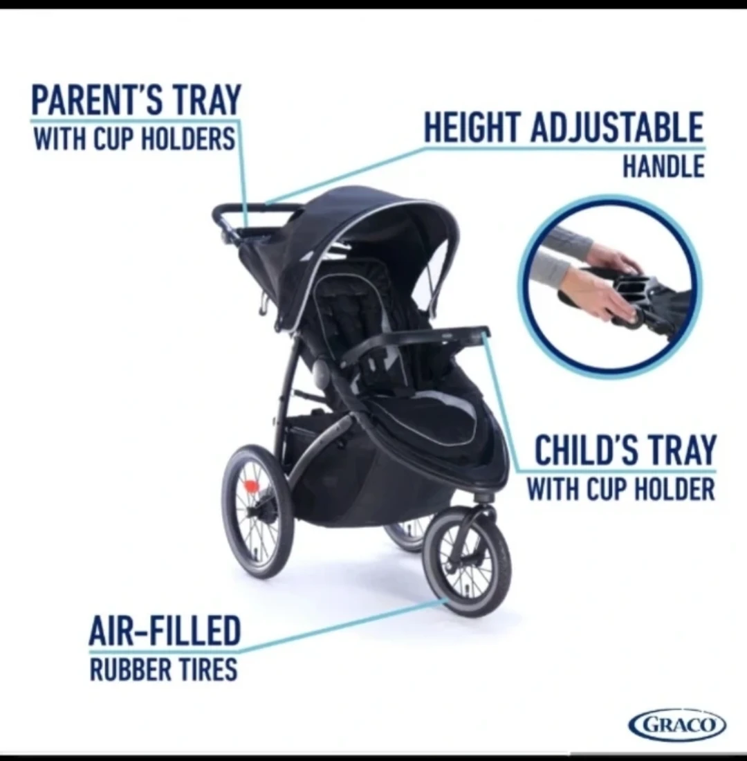 Graco Jogging Stroller - Black