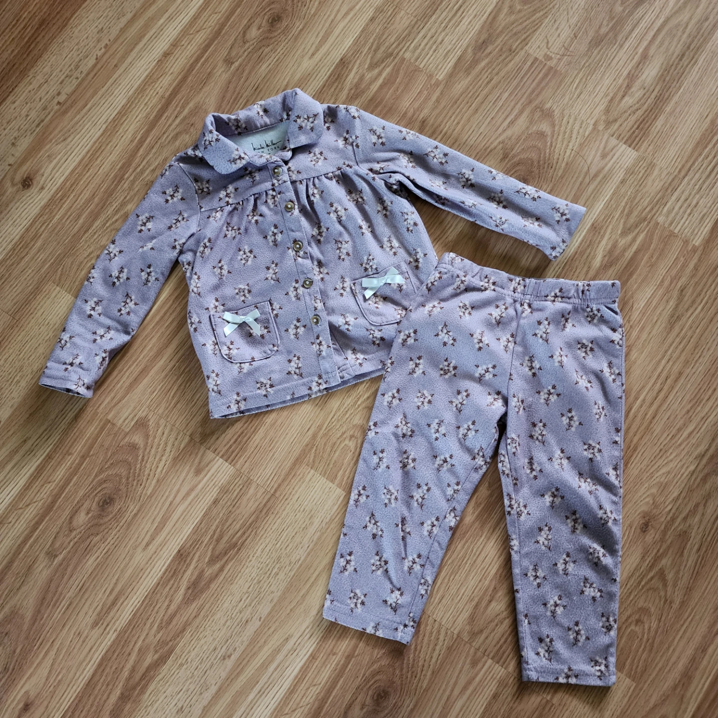 Nicole Miller New York Girls Pajama Set - Size 3T