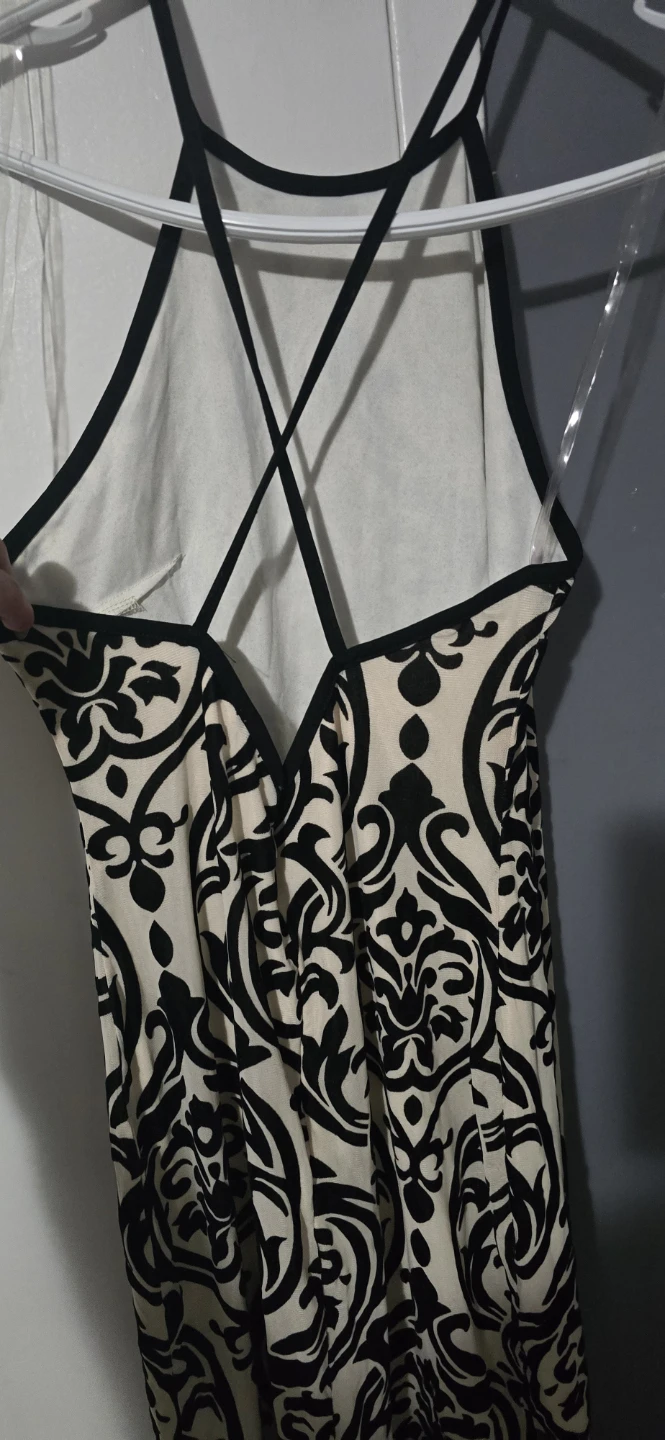 Women's Patterned Halter Neck Dress - photo 5