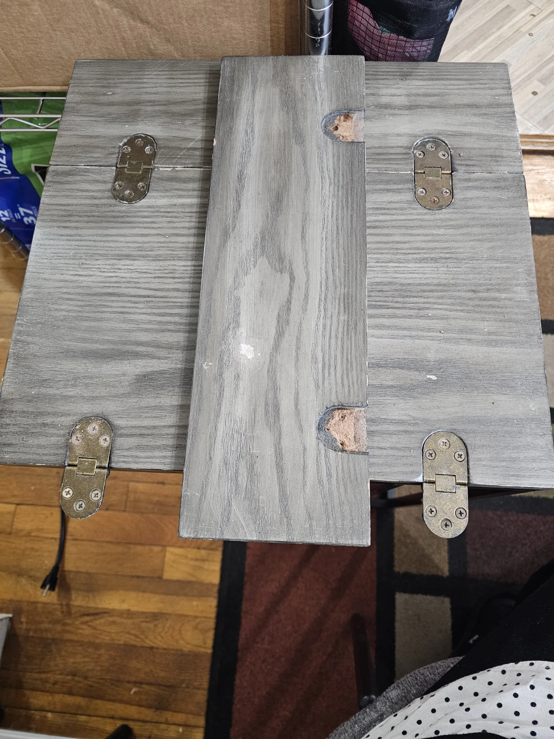 C-Table with Built-in Power Outlets and USB Ports - photo 3