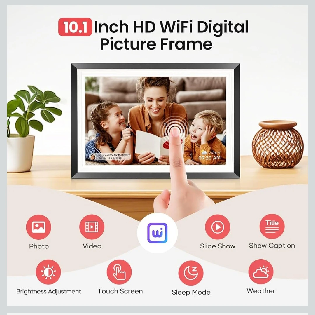 RCA 10.1 Inch HD WiFi Digital Picture Frame - photo 3