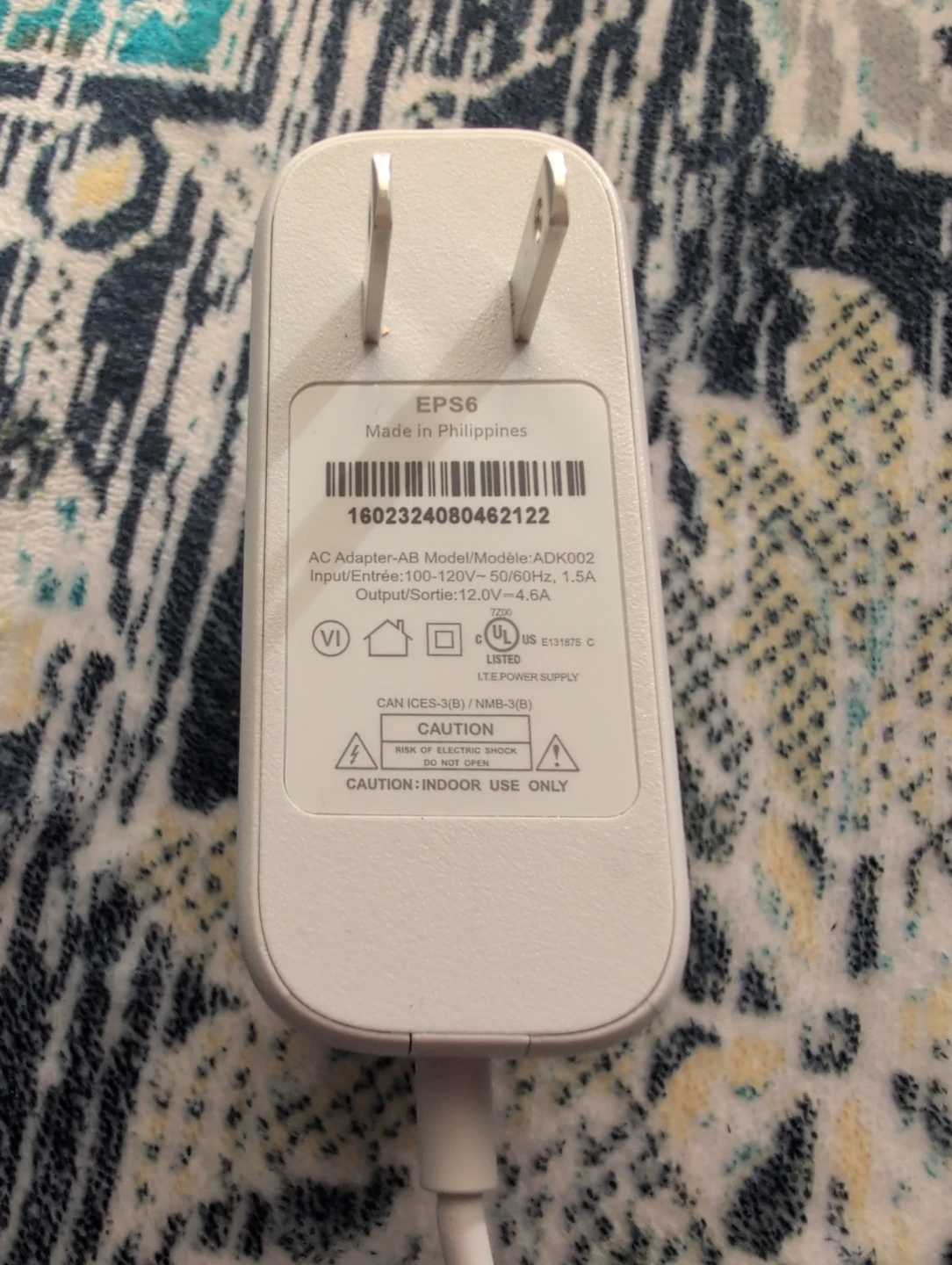 EPS6 AC Adapter Power Supply
