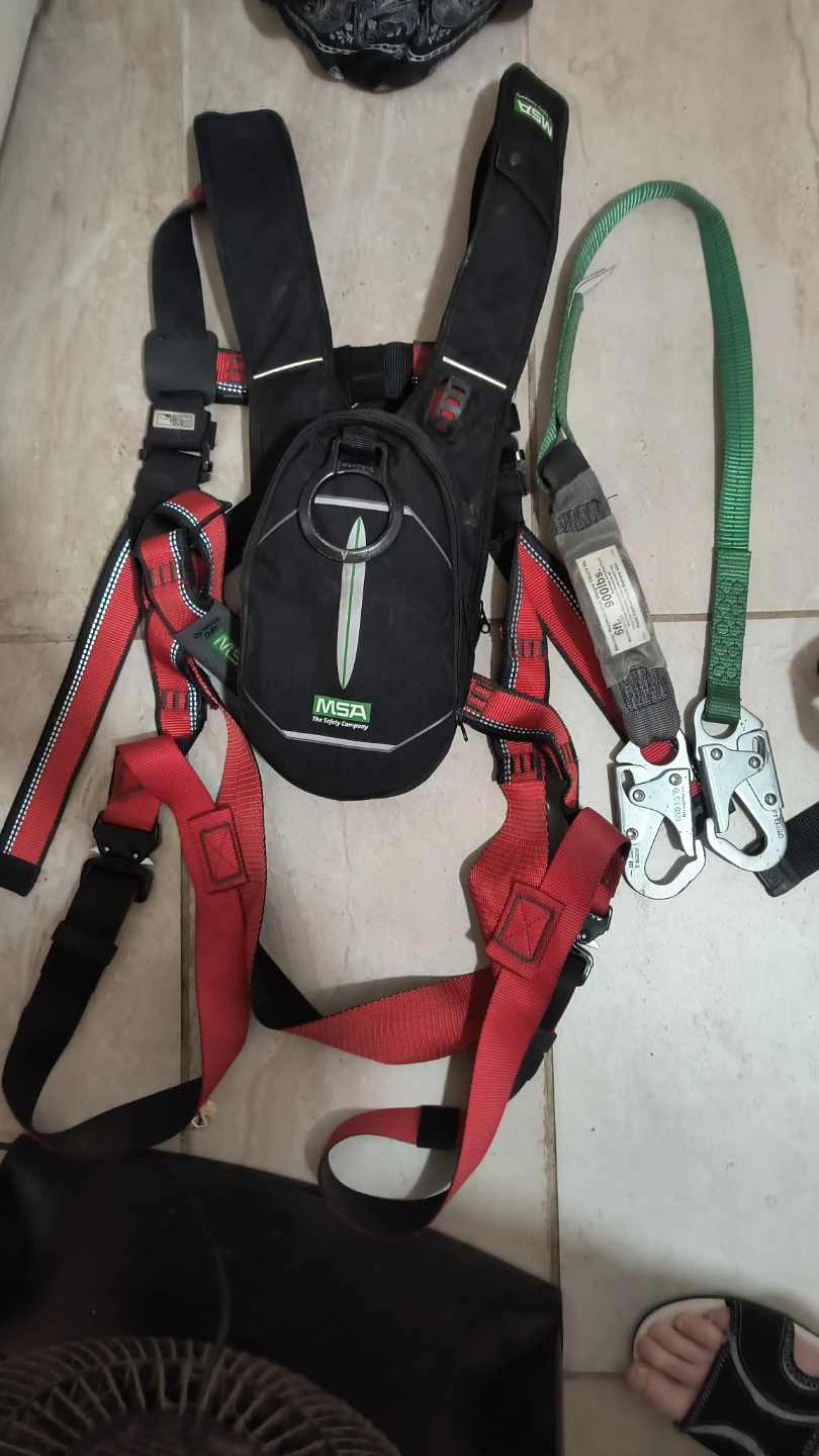 MSA Latchways PRD Personal Rescue Device Fall Arrest Harness