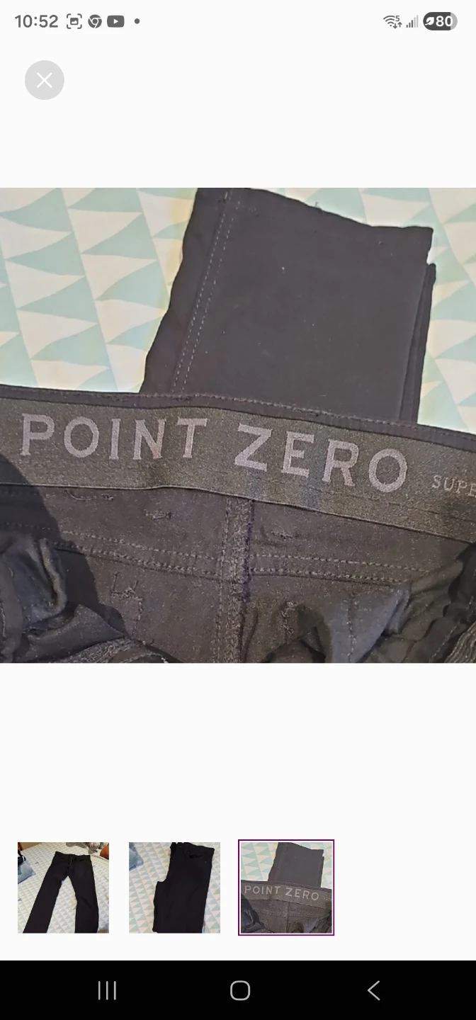 Point Zero Black Pants