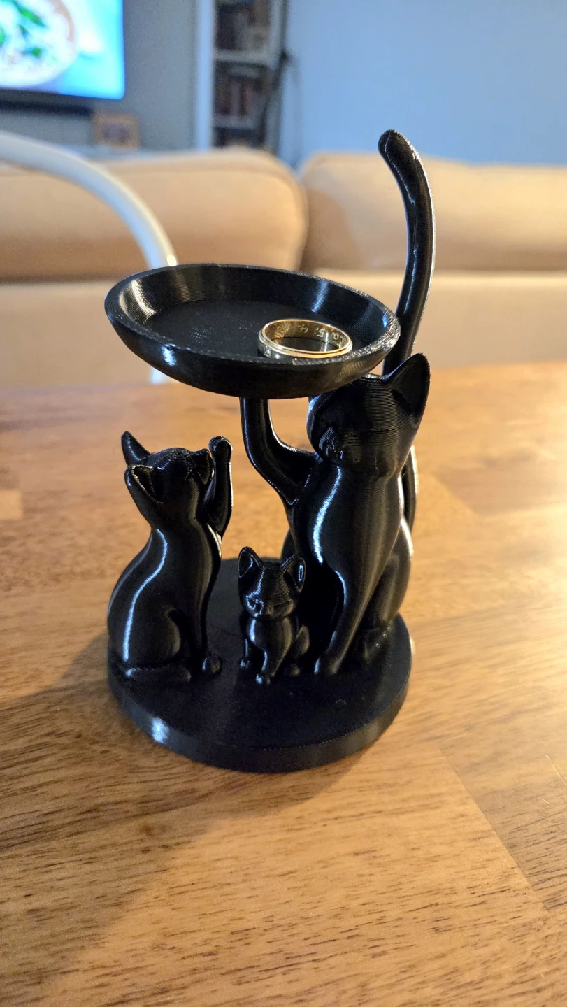 Cats Jewelry Tray & Display Stand *new