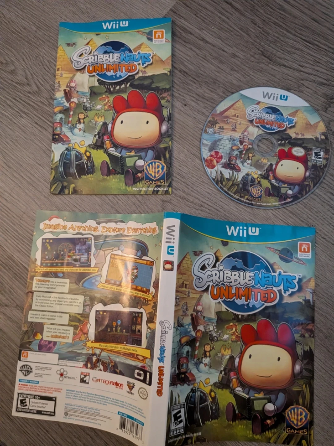 Wii U Scribblenauts Unlimited Game