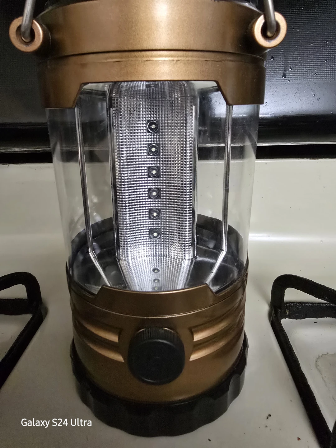 ❤️ Camping LED Hurricane Lantern Portable Battery Operated